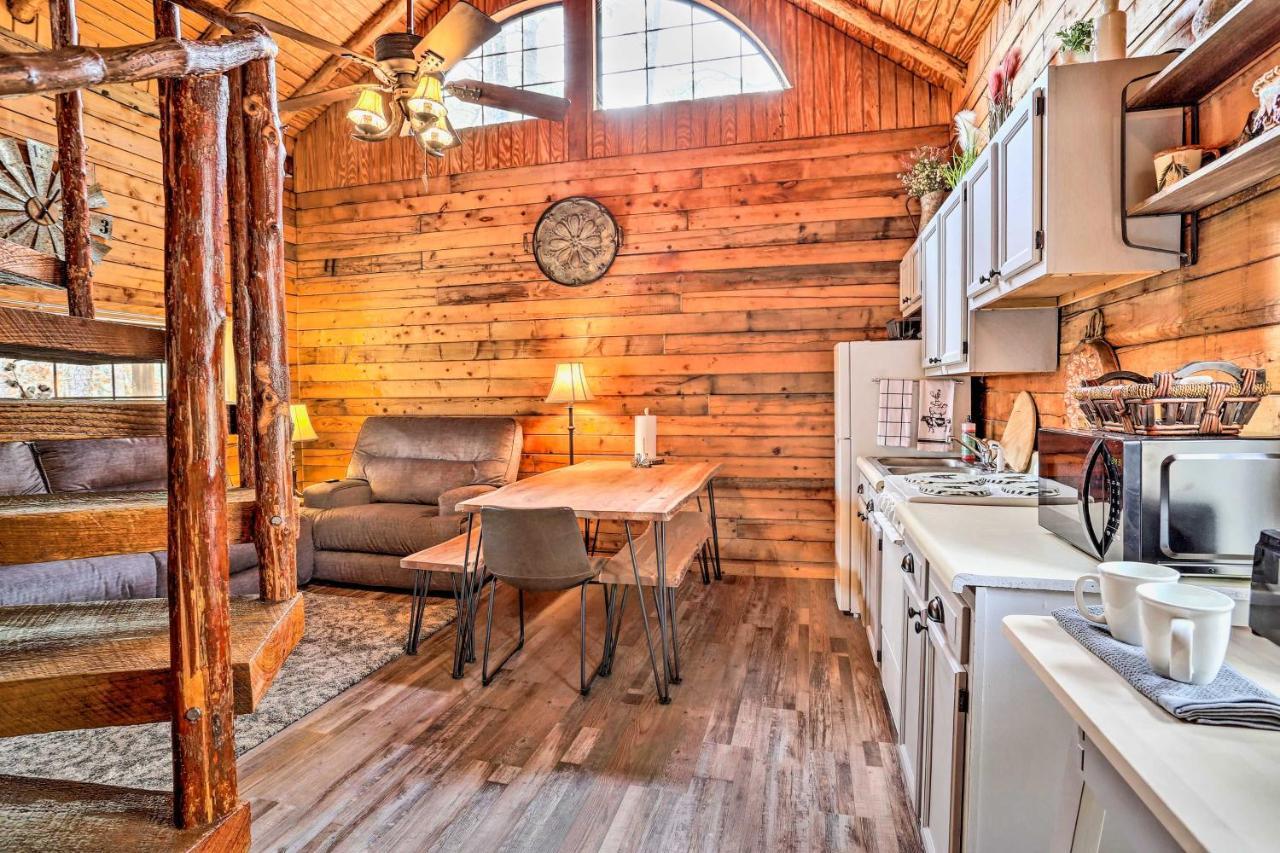 Broken Bow Log Cabin With Fire Pit, Pond, And Deck! Extérieur photo