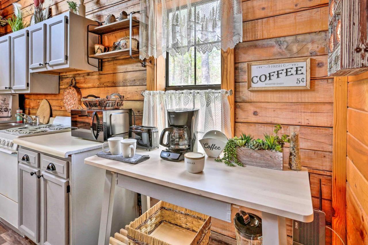 Broken Bow Log Cabin With Fire Pit, Pond, And Deck! Extérieur photo