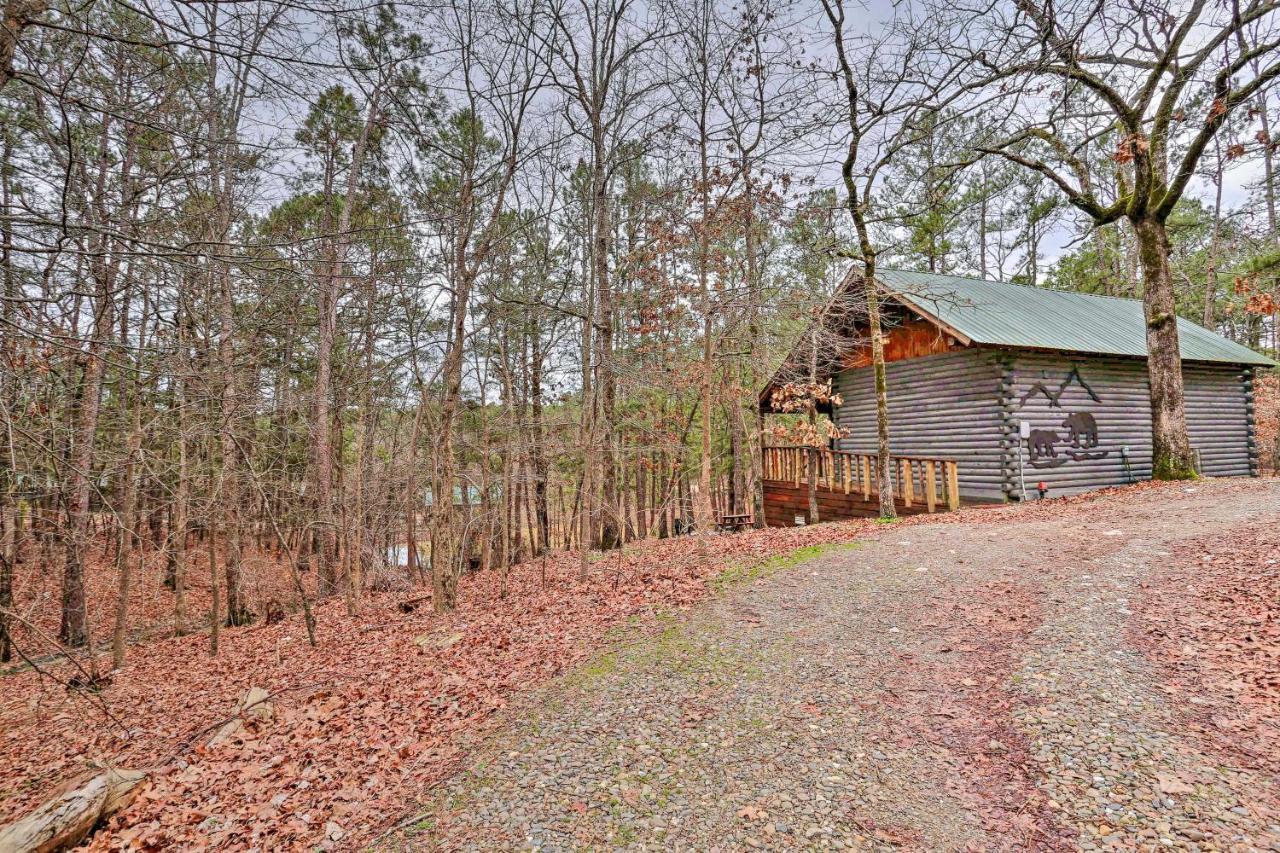 Broken Bow Log Cabin With Fire Pit, Pond, And Deck! Extérieur photo