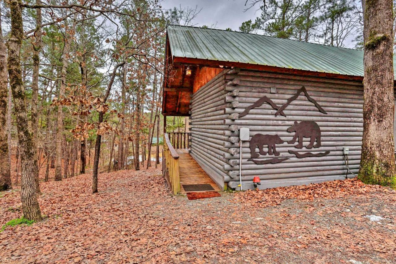 Broken Bow Log Cabin With Fire Pit, Pond, And Deck! Extérieur photo